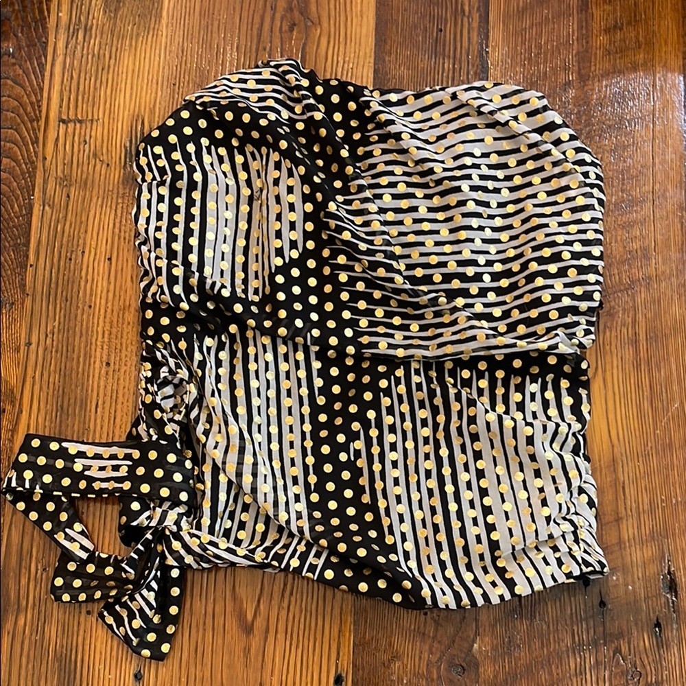 NWT Express Women’s strapless top Polka Dot Women's Top size 2